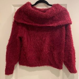 Express Fuzzy Sweater
